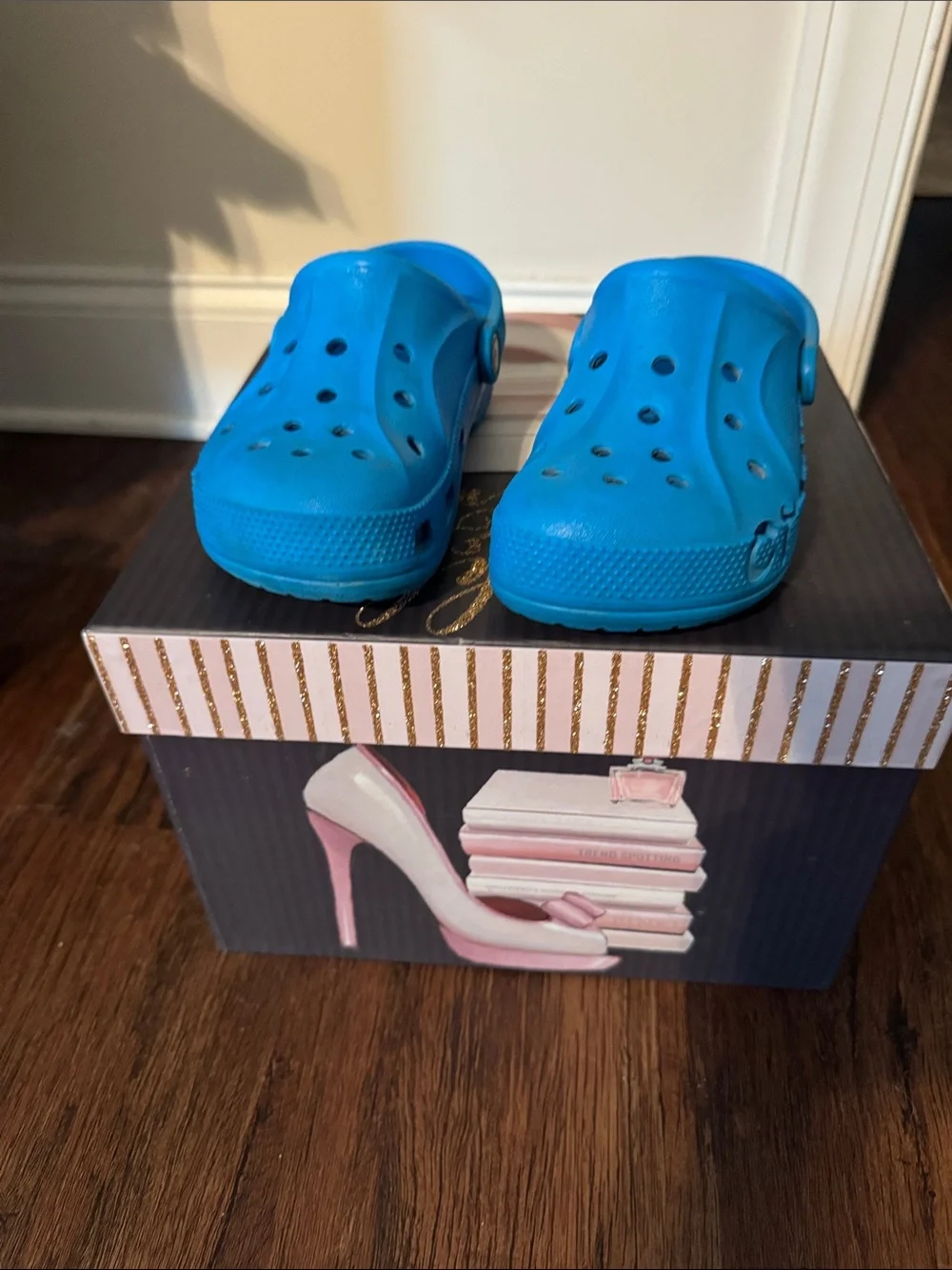 CROCS Kid’s  Bright Blue Classic Clogs